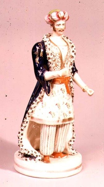 Theatrical figure by John Lloyd of Shelton, c.1840 by English School